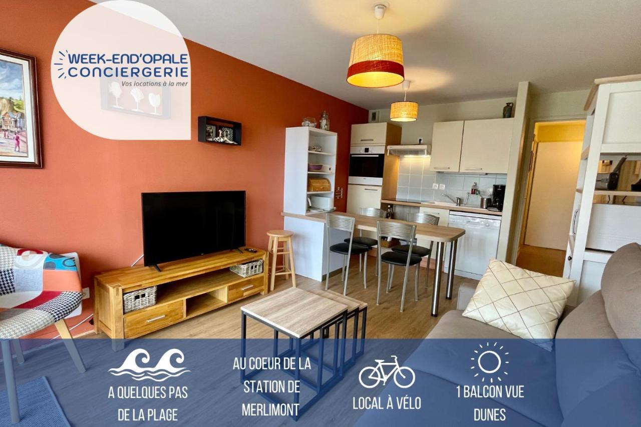 Appartement Merlidunes Proche De La Plage Merlimont Bagian luar foto